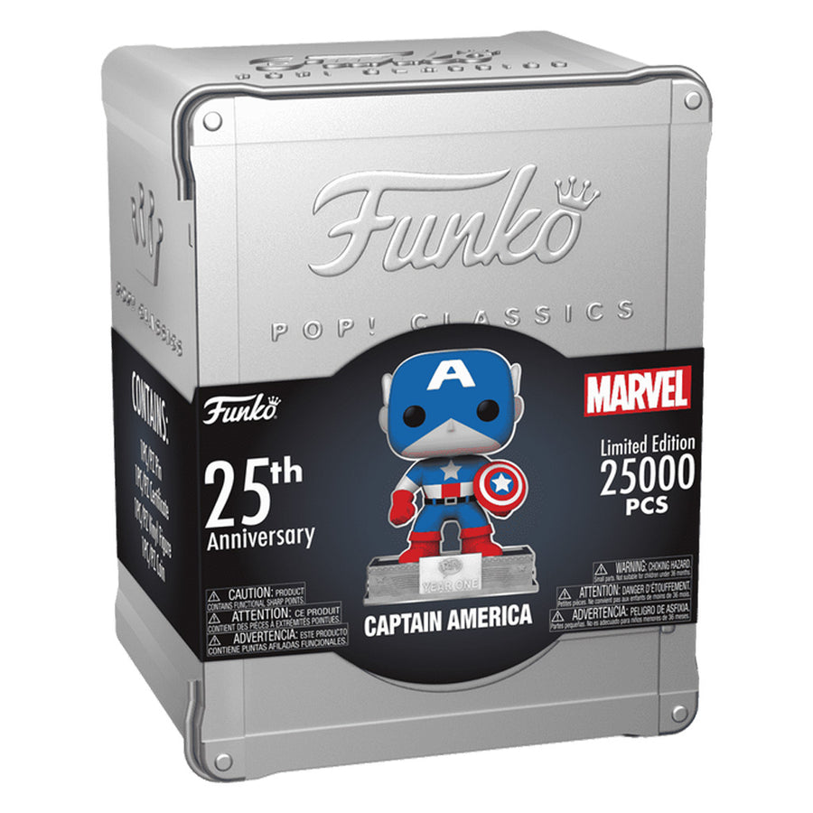 FUNKO POP CLASSICS MARVEL 25TH ANNIVERSARY - CAPTAIN AMERICA (73909)