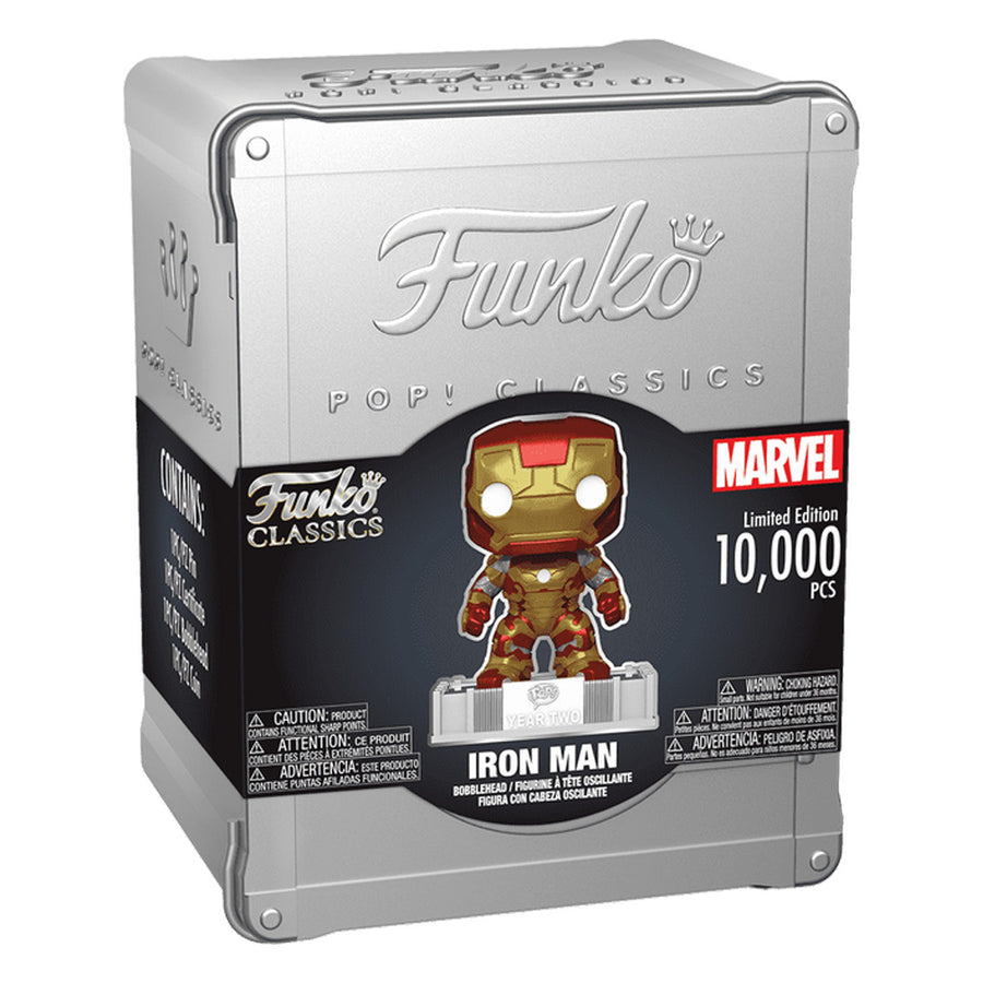 FUNKO POP CLÁSICOS MARVEL IRON MAN EXCLUSIVO (78046)