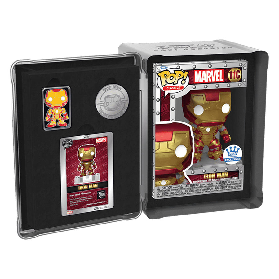 FUNKO POP CLÁSICOS MARVEL IRON MAN EXCLUSIVO (78046)