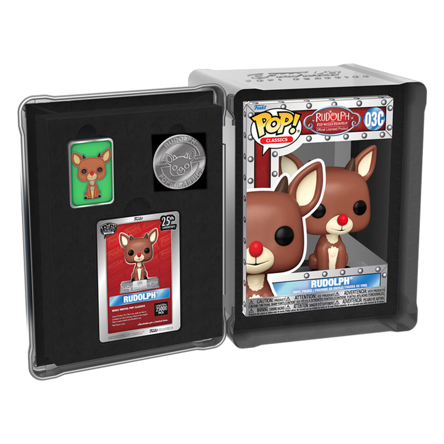 FUNKO POP CLASSICS RUDOLPH THE RED-NOSED REINDEER 25TH ANNIVERSARY - RUDOLPH (73910) BRINDE