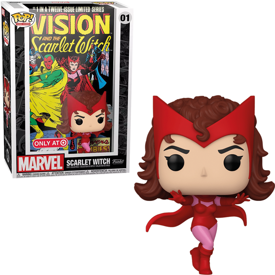 FUNKO POP COMIC COVER MARVEL - SCARLET WITCH 01 BRINDE