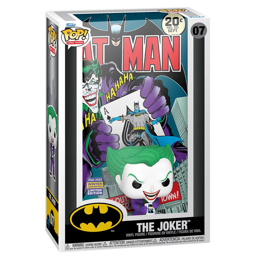FUNKO POP COMIC COVER WINTER CONVENTION 2022 - THE JOKER 07 65349