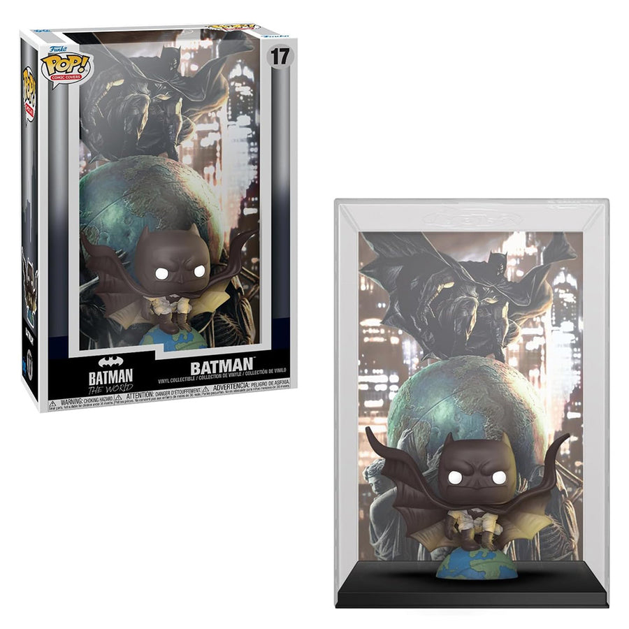 FUNKO POP COMIC COVERS DC BATMAN THE WORLD - BATMAN 17 (81072) BRINDE