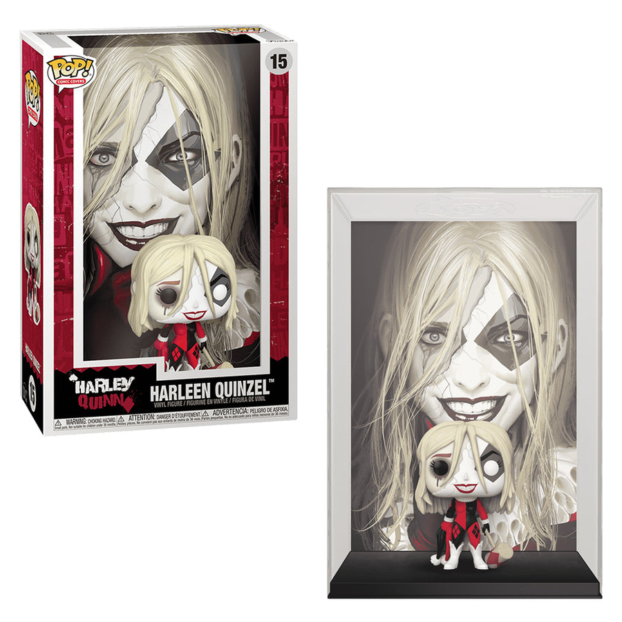 FUNKO POP COMIC COVERS DC - HARLEEN QUINZEL 15 (72502) BRINDE