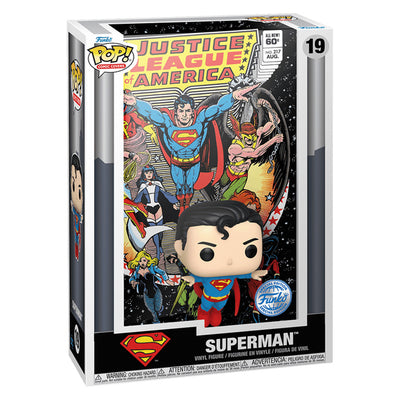 FUNKO POP COMIC COVERS JUSTICE LEAGUE EXCLUSIVE - SUPERMAN 19