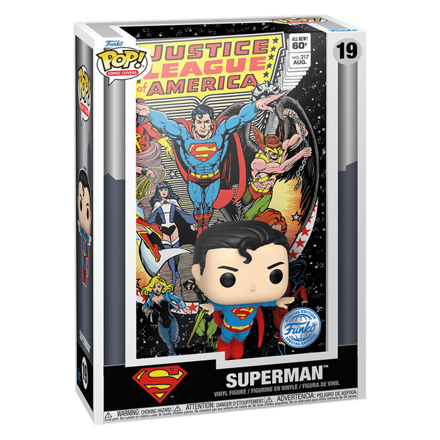 FUNKO POP COMIC COVERS JUSTICE LEAGUE EXCLUSIVE - SUPERMAN 19