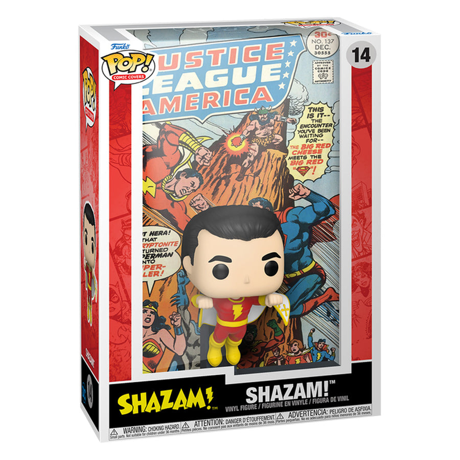 FUNKO POP COMIC COVERS JUSTICE LEAGUE OF AMERICA #4 - SHAZAM 137