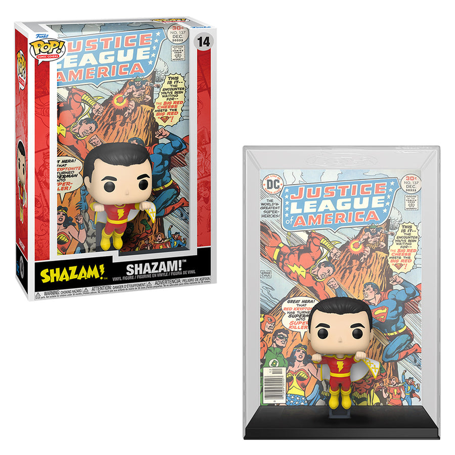 FUNKO POP COMIC COVERS JUSTICE LEAGUE OF AMERICA #4 - SHAZAM 137