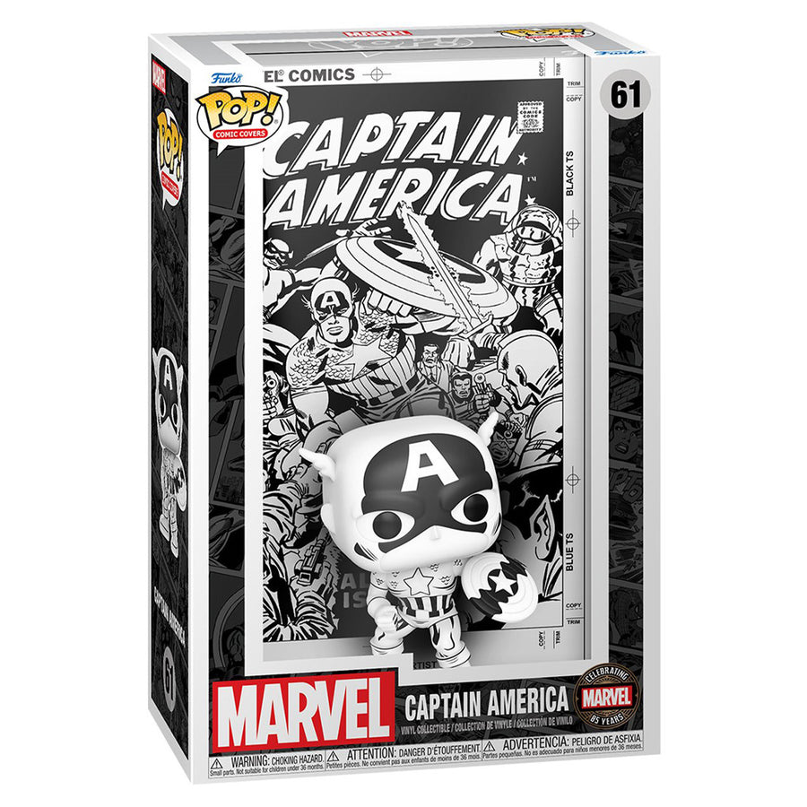 FUNKO POP COMIC COVERS MARVEL 85TH ANNIVERSARY - CAPTAIN AMERICA 61