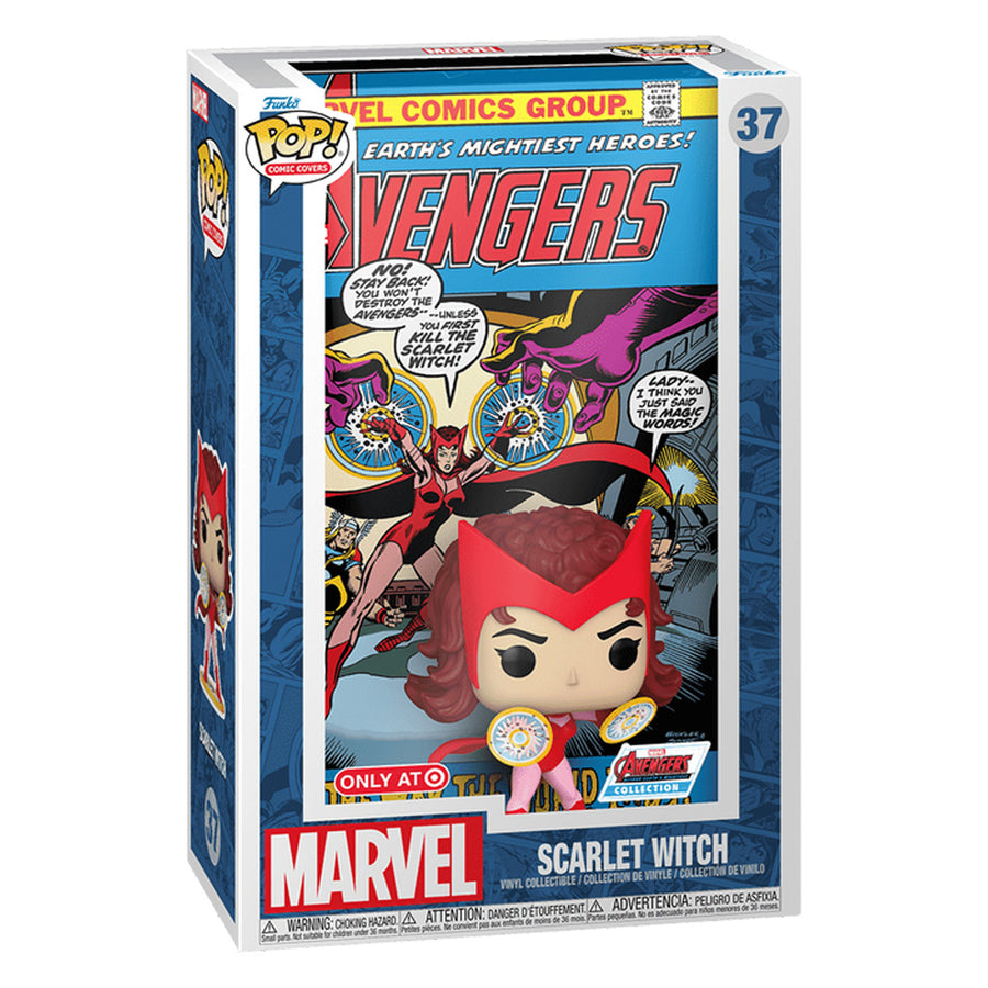 FUNKO POP COMIC COVERS MARVEL AVENGERS - SCARLET WITCH 37 (74589)