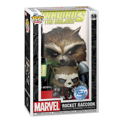 FUNKO POP COMIC COVERS MARVEL GUARDIANS OF THE GALAXY EXCLUSIVE - ROCKET RACCON 59