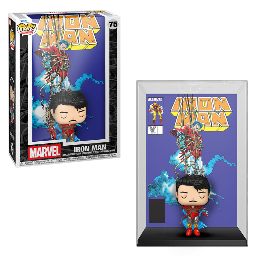 FUNKO POP COMIC COVERS MARVEL IRON MAN 75 (86373) BRINDE