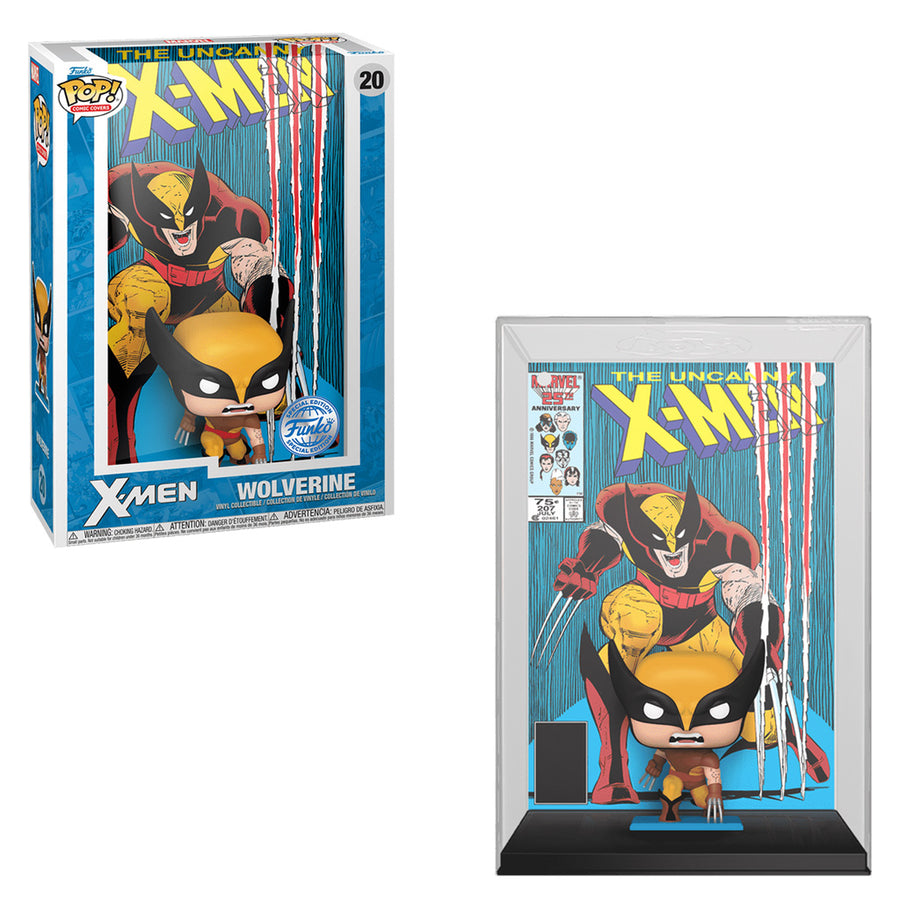 FUNKO POP COMIC COVERS MARVEL X-MEN - WOLVERINE 20 BRINDE
