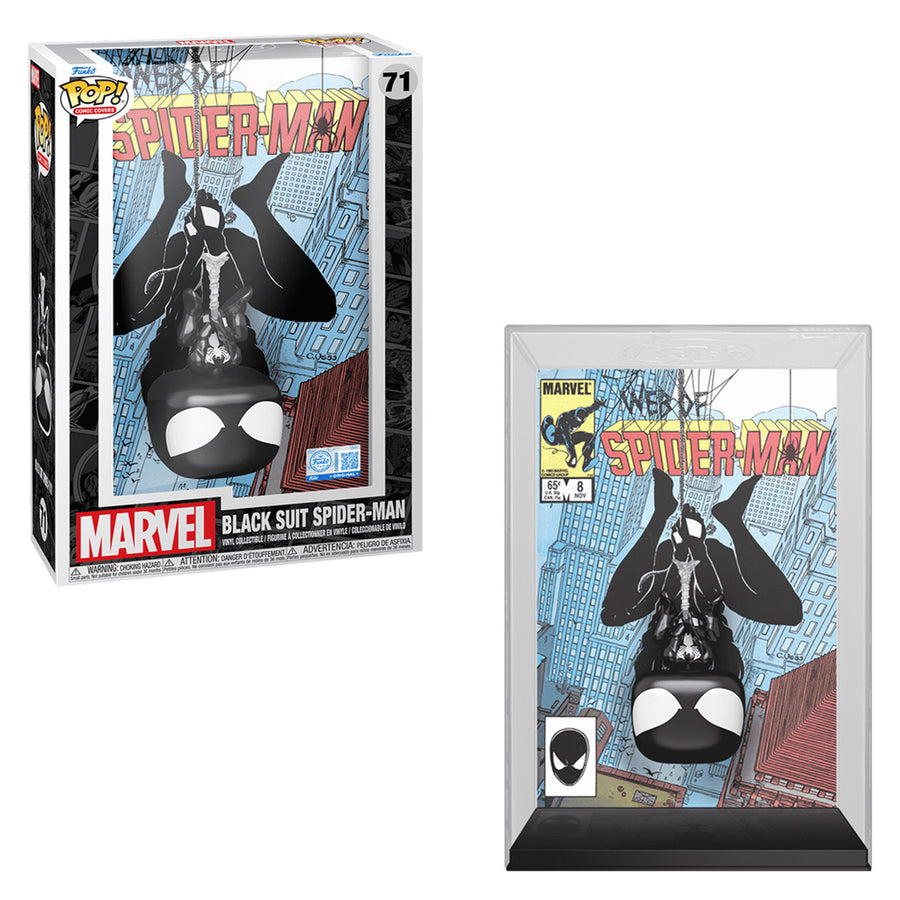FUNKO POP COMIC COVERS SPIDER-MAN EXCLUSIVE - BLACK SUIT SPIDER-MAN 71 (85340)