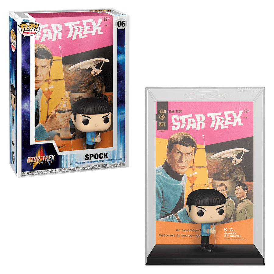 FUNKO POP COMIC COVERS STAR TREK - SPOCK 06 (72500) BRINDE