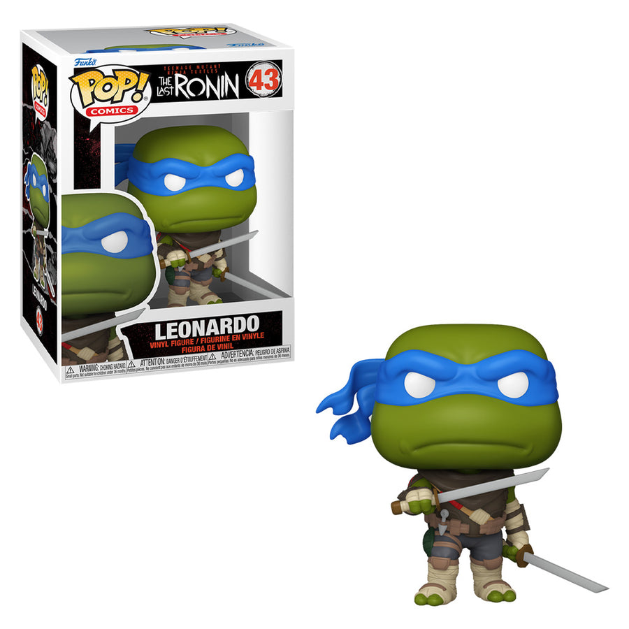 FUNKO POP COMICS TEENAGE MUTANT NINJA TURTLES: THE LAST RONIN - LEONARDO 43 BRINDE