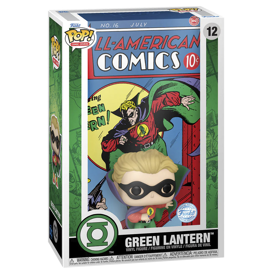 FUNKO POP COVER DC COMIC COVERS GREEN LANTERN EXCLUSIVE - ALL-AMERICAN COMICS 12