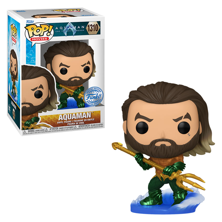FUNKO POP DC AQUAMAN AND THE LOST KINGDOM EXCLUSIVE - AQUAMAN 1310 BRINDE
