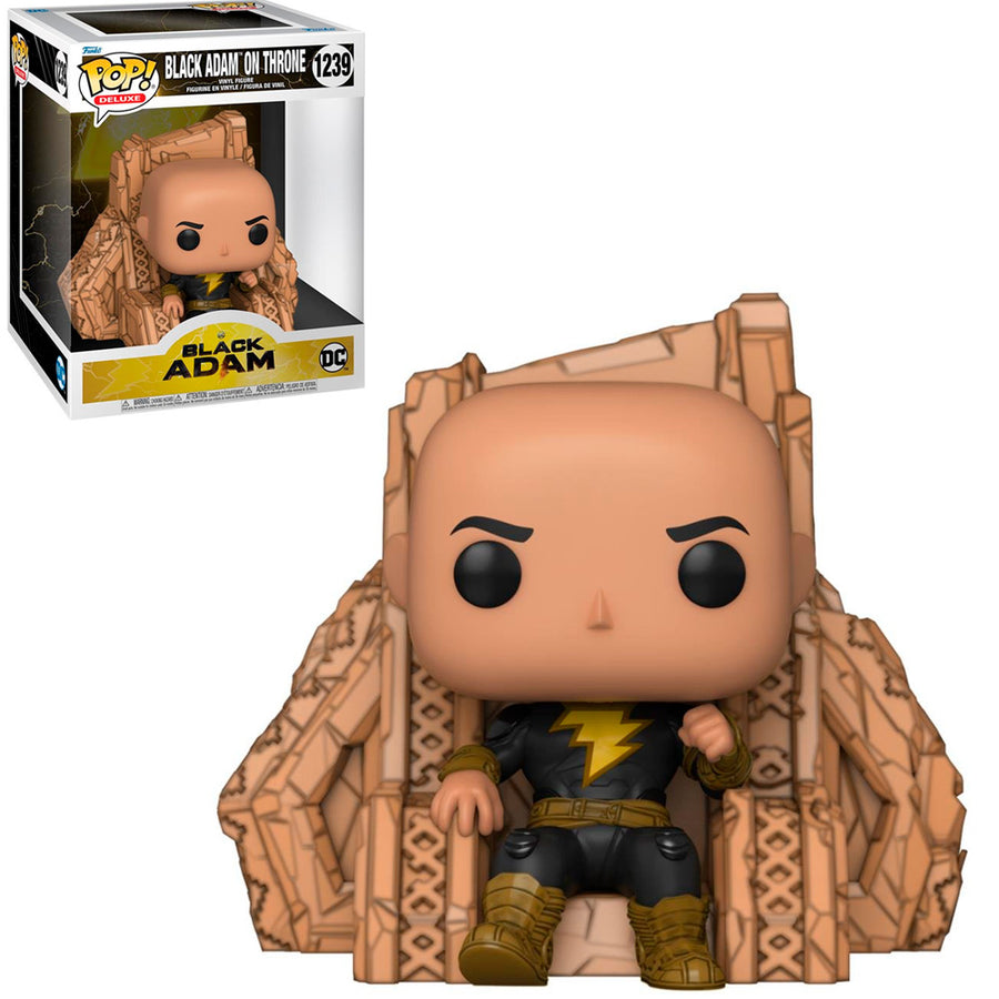 FUNKO POP DC BLACK ADAM - BLACK ADAM ON THRONE 1239 (DELUXE)