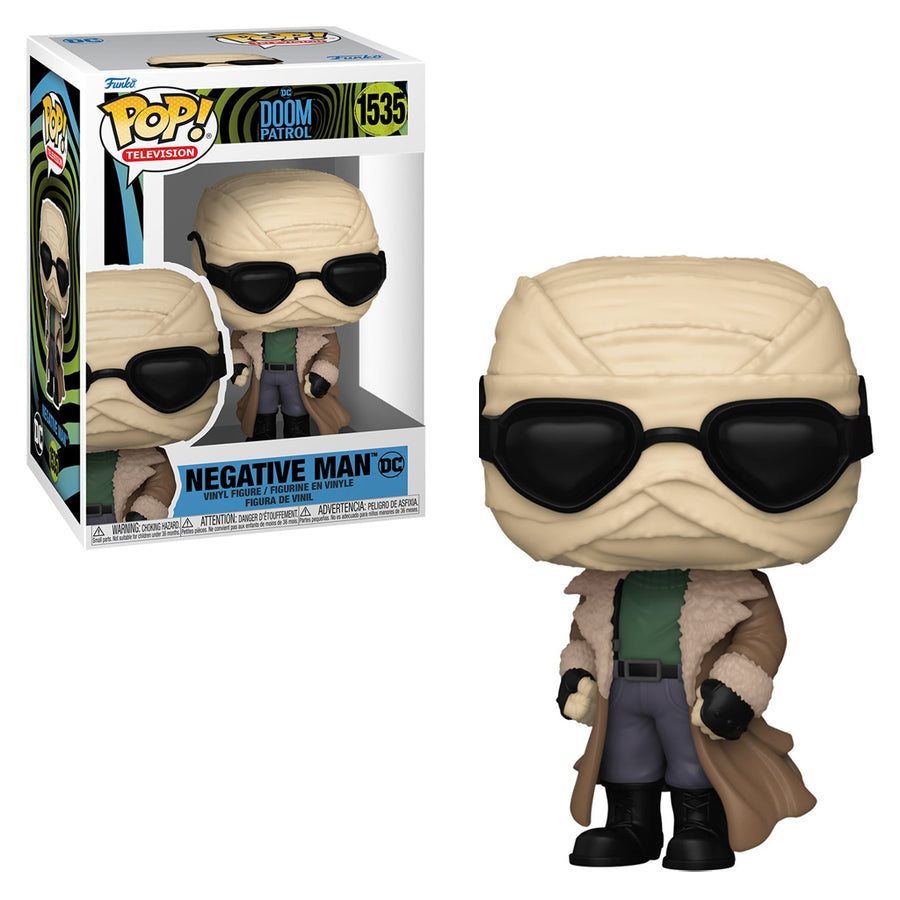 FUNKO POP TELEVISION DC DOOM PATROL - NEGATIVE MAN 1535