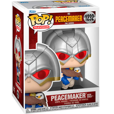 FUNKO POP DC PEACEMAKER - PEACEMAKER WITH EAGLY 1232