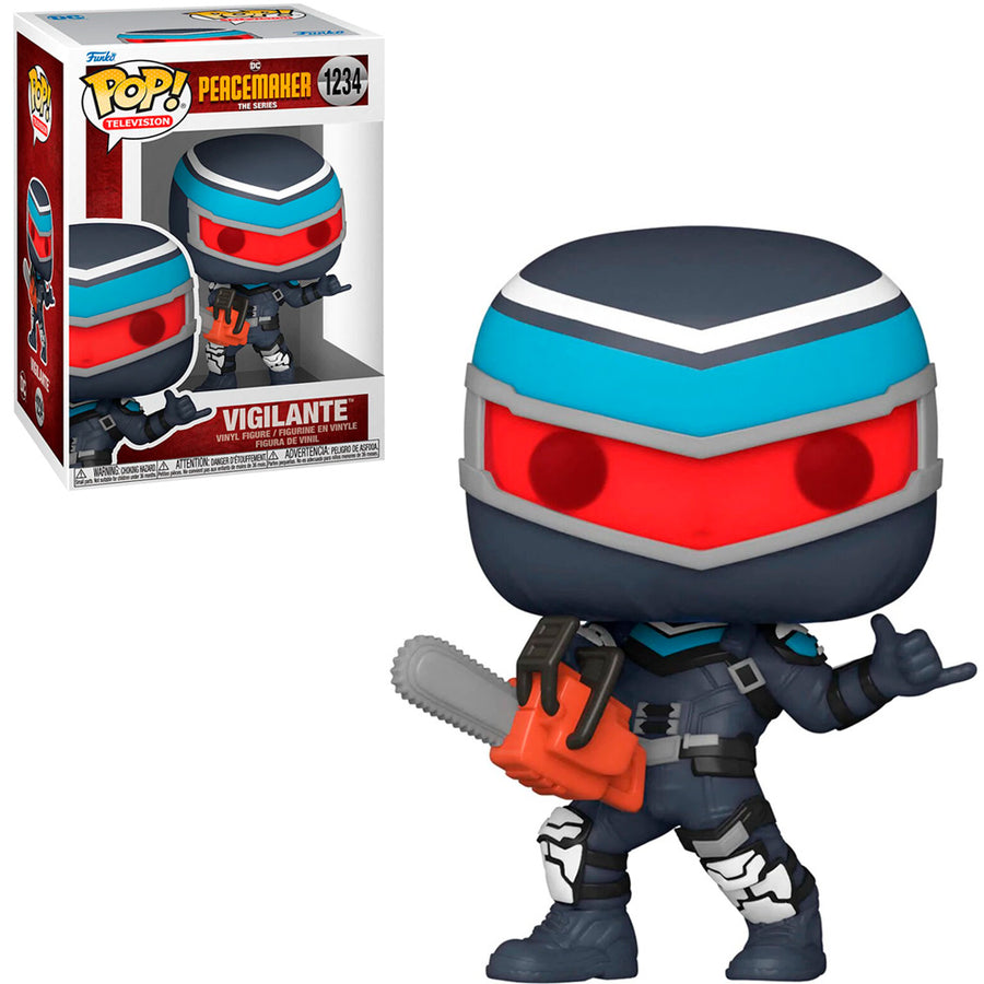 FUNKO POP DC PEACEMAKER - VIGILANTE 1234 BRINDE