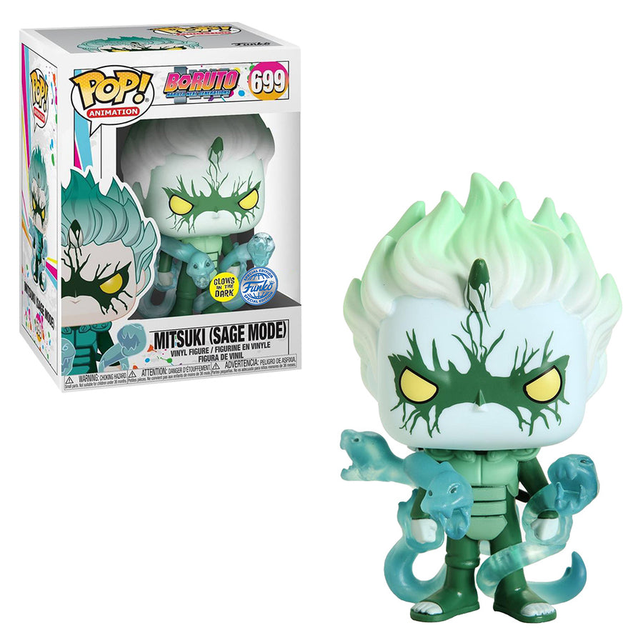 FUNKO POP DELUXE ANIMATION BORUTO: NARUTO NEXT GENERATIONS EXCLUSIVE - MITSUKI (SAGE MODE) 699 BRINDE