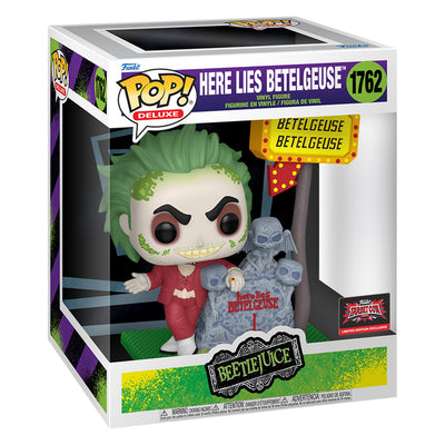 FUNKO POP DELUXE BEETLEJUICE - HERE LIES BETELGEUSE 1762