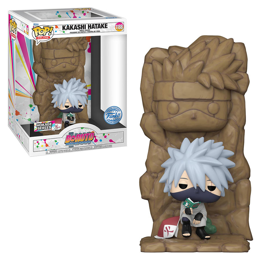 FUNKO POP DELUXE BORUTO: NARUTO NEXT GENERATIONS EXCLUSIVE - KAKASHI HATAKE 1188 BRINDE