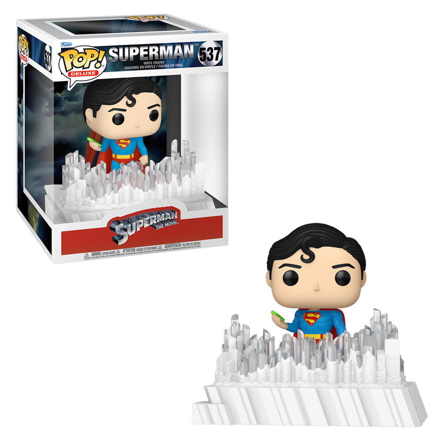 FUNKO POP DELUXE DC SUPERMAN THE MOVIE. - SUPERMAN 537 BRINDE