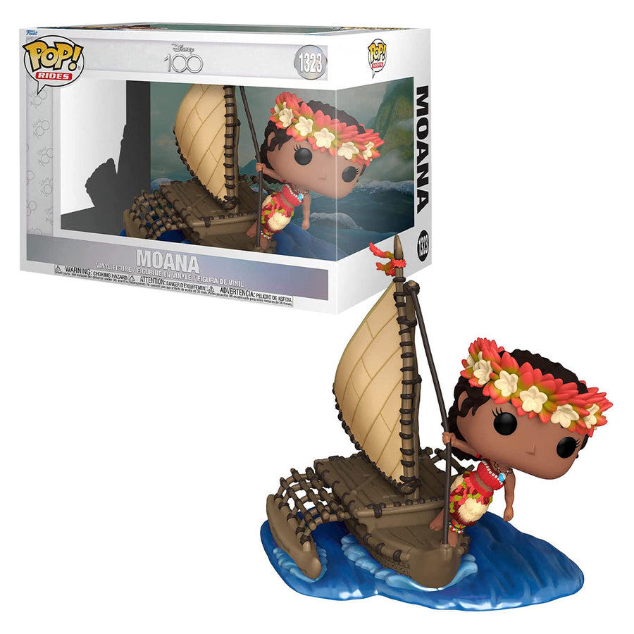 FUNKO POP DELUXE DISNEY 100TH - MOANA ON SAILBOAT 1323