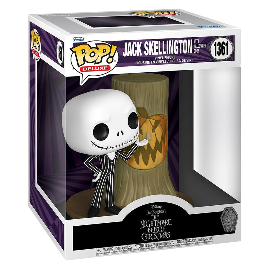 FUNKO POP DELUXE DISNEY NIGHTMARE BEFORE CHRISTMAS 30TH ANNIVERSARY - JACK SKELLINGTON 1361