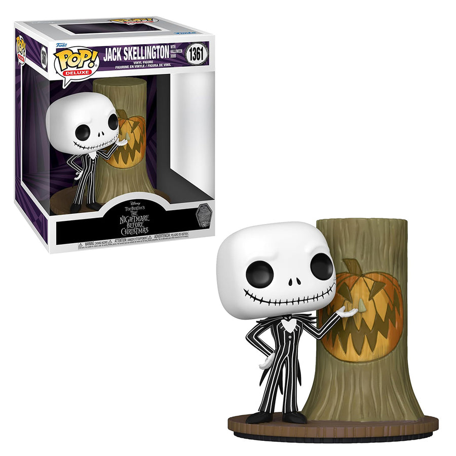 FUNKO POP DELUXE DISNEY NIGHTMARE BEFORE CHRISTMAS 30TH ANNIVERSARY - JACK SKELLINGTON 1361