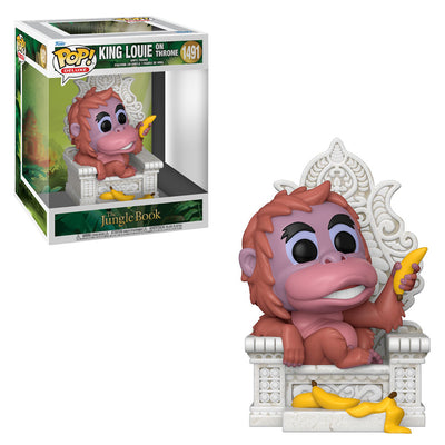 FUNKO POP DELUXE DISNEY THE JUNGLE BOOK - KING LOUIE ON THRONE 1491 BRINDE