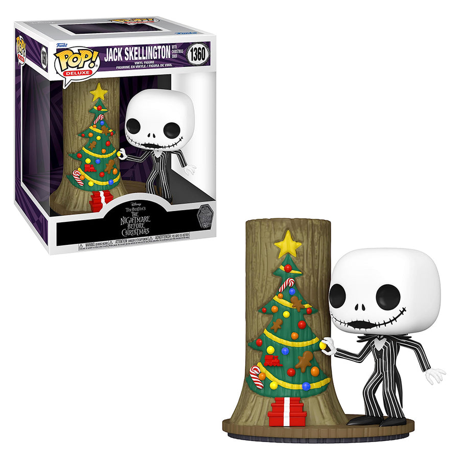 FUNKO POP DELUXE DISNEY THE NIGHT BEFORE CHRISTMAS 30TH ANNIVERSARY - JACK SKELLINGTON 1360 BRINDE