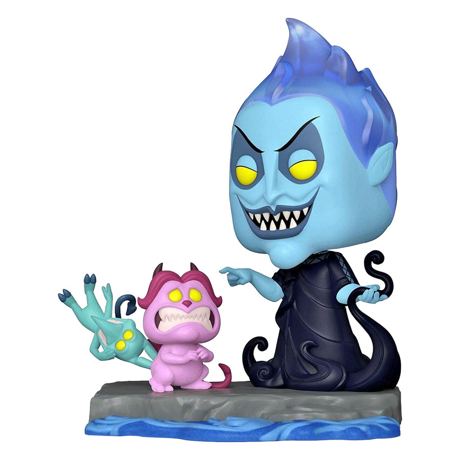 FUNKO POP DELUXE DISNEY VILLAINS ASSEMBLE EXCLUSIVE - HADES WITH PAIN AND PANIC 1203