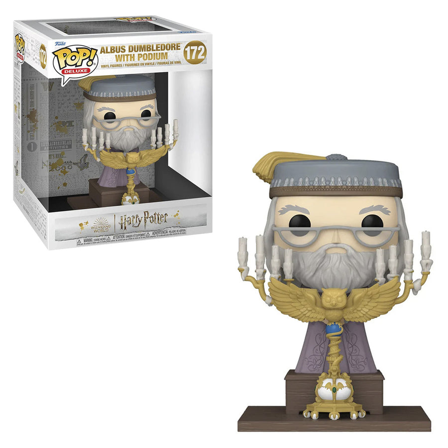 FUNKO POP DELUXE HARRY POTTER - ALBUS DUMBLEDORE WITH PODIUM 172