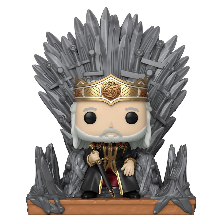 FUNKO POP DELUXE HOUSE OF THE DRAGONS - VISERYS ON THE IRON THRONE 12