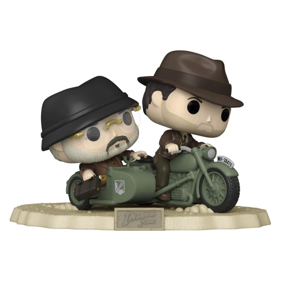 FUNKO POP DELUXE INDIANA JONES EXCLUSIVE - INDIANA JONES & HENRY JONES SR. 118
