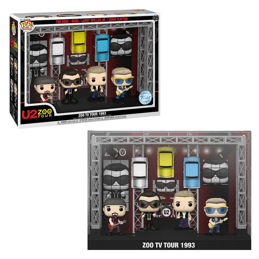 FUNKO POP DELUXE MOMENT U2 EXCLUSIVE - ZOO TV TOUR 1993 (67773)