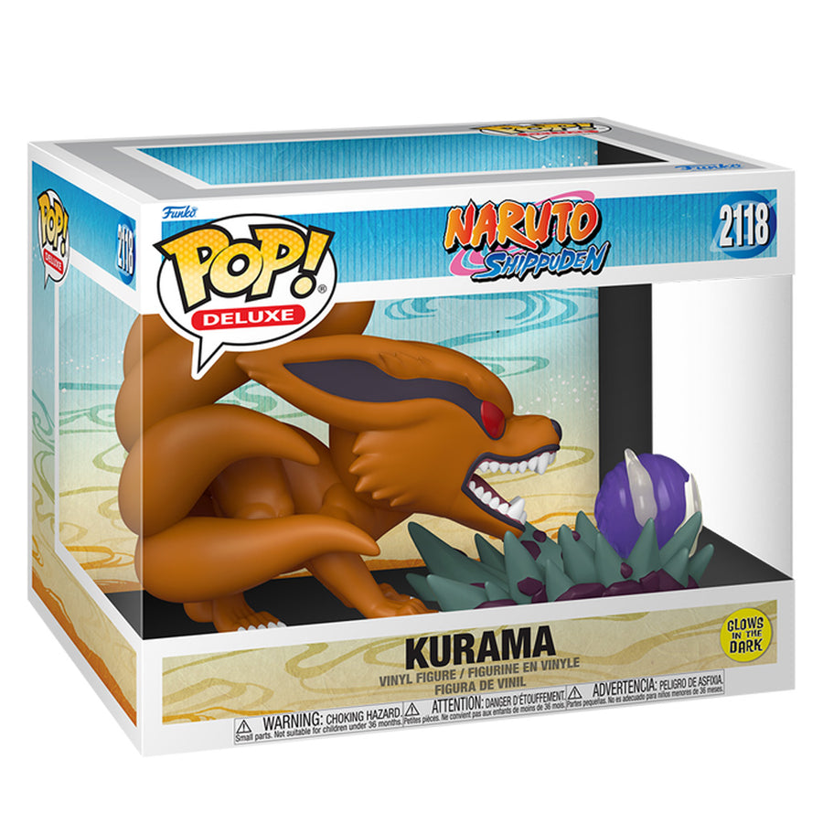 FUNKO POP DELUXE NARUTO SHIPPUDEN - KURAMA (GLOWS IN THE DARK) 2118