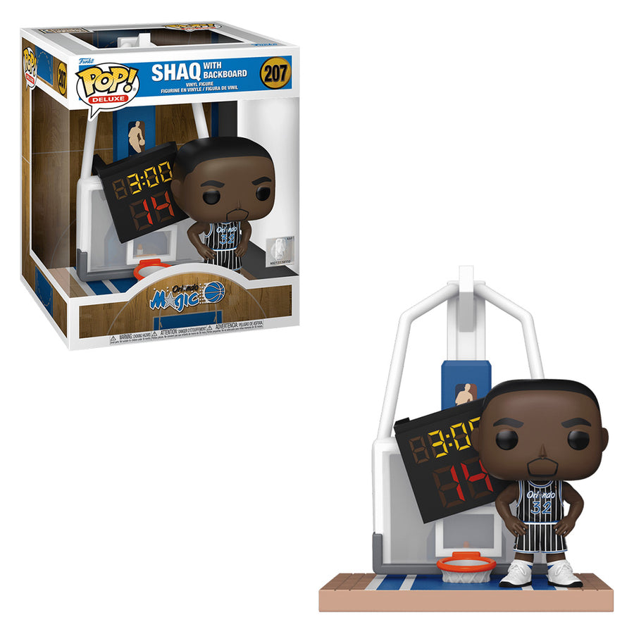 FUNKO POP DELUXE ORLANDO MAGIC - SHAQ WITH BACKBOARD 207 BRINDE
