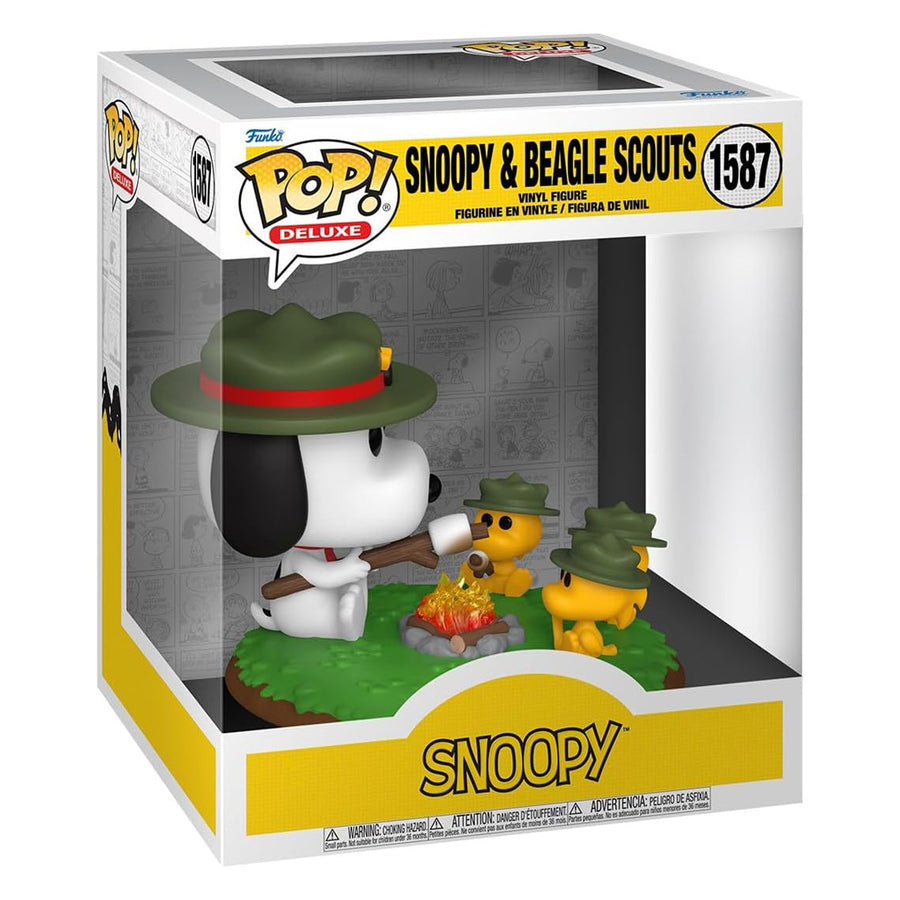 FUNKO POP DELUXE PEANUTS - SNOOPY & BEAGLE SCOUTS 1587