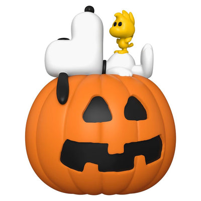 FUNKO POP DELUXE PEANUTS - SNOOPY & WOODSTOCK WITH PUMPKIN 1589