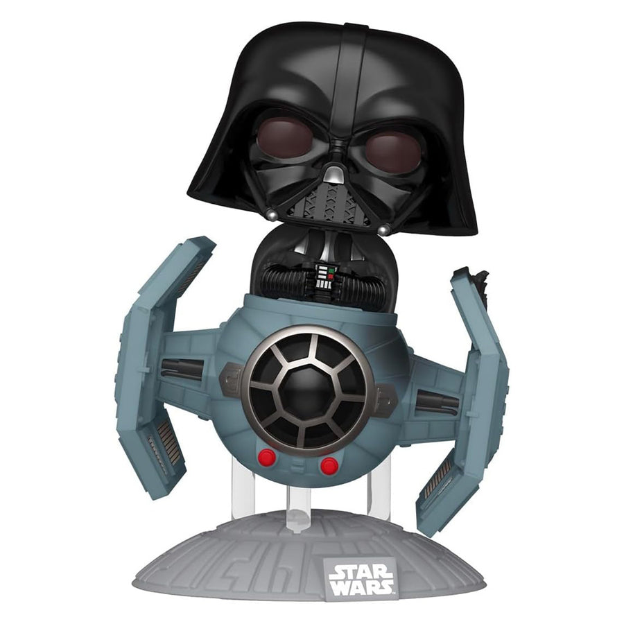 FUNKO POP DELUXE: STAR WARS DARKSIDE - DARTH VADER WITH TIE ADVANCED X1 STARFIGHTER 742