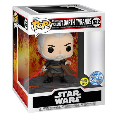 FUNKO POP DELUXE STAR WARS EXCLUSIVE - RED SABER SERIES VOL.1 - DARTH TYRANUS 522