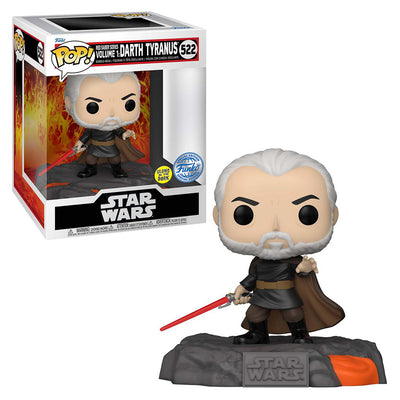 FUNKO POP DELUXE STAR WARS EXCLUSIVE - RED SABER SERIES VOL.1 - DARTH TYRANUS 522 BRINDE