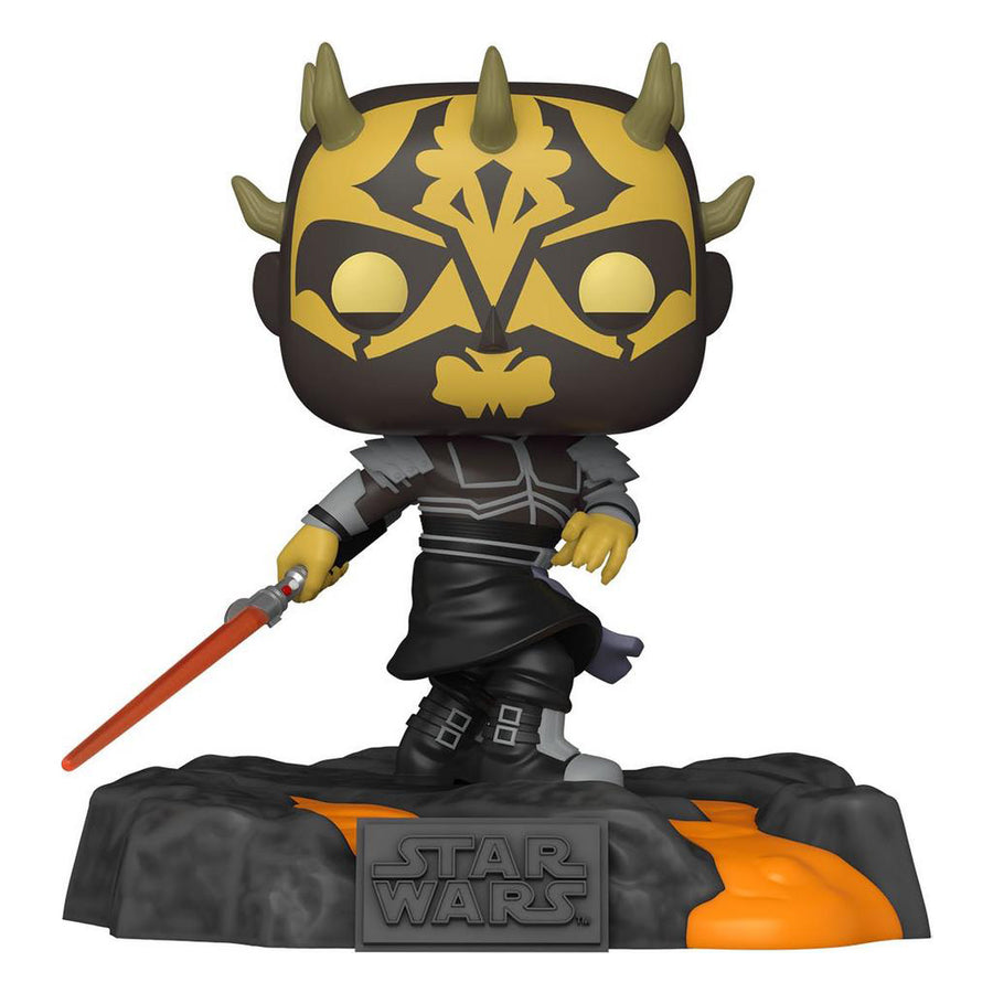 FUNKO POP DELUXE STAR WARS EXCLUSIVE - RED SABERS SERIES VOL.1: SAVAGE OPRESS 521 (GLOWS IN THE DARK)