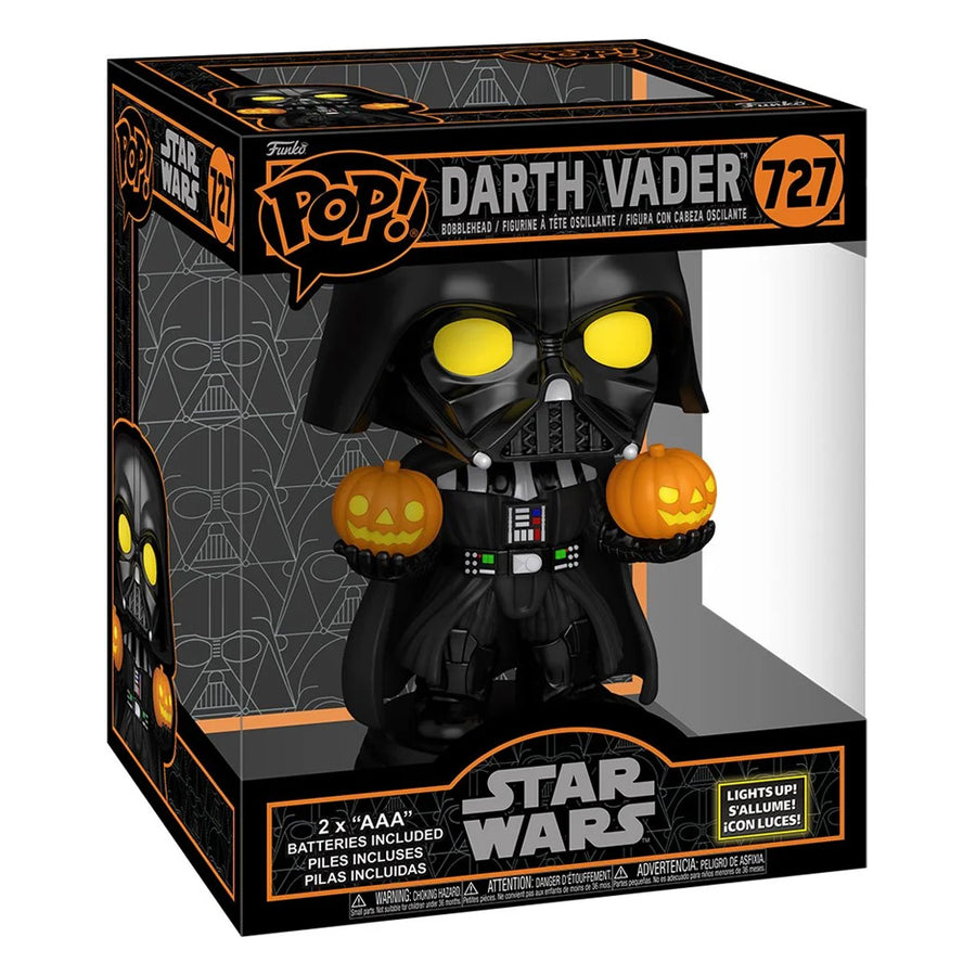 FUNKO POP DELUXE STAR WARS HALLOWEEN - DARTH VADER LIGHT-UP 727