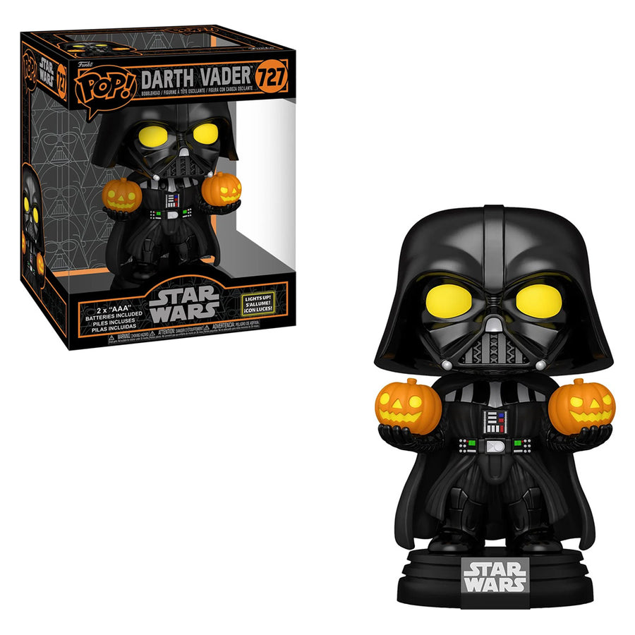 FUNKO POP DELUXE STAR WARS HALLOWEEN - DARTH VADER LIGHT-UP 727 BRINDE